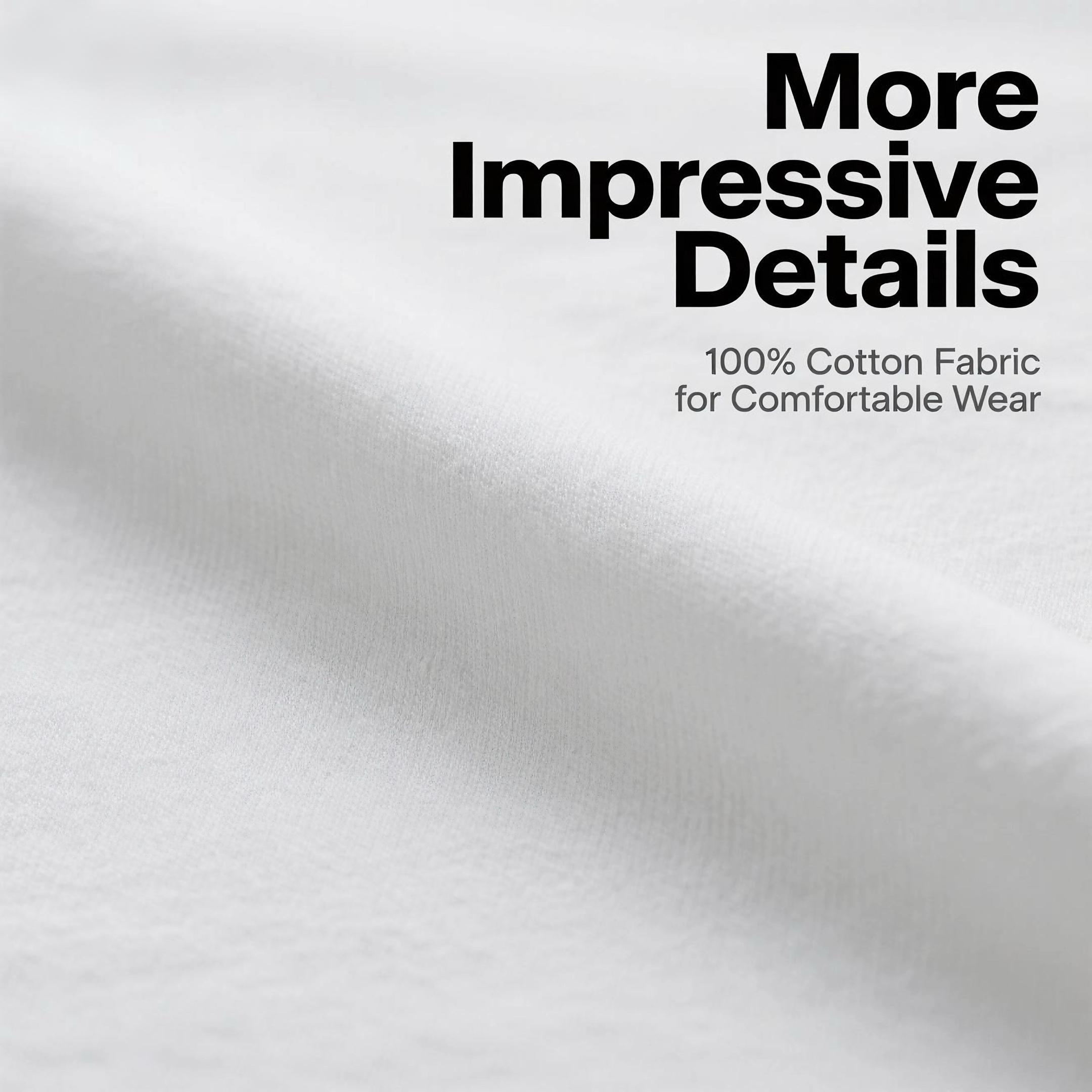 Unique Number & Letter Print Cotton Tee – Comfortable & Breathable, Ideal for Casual Spring/Fall Outfits