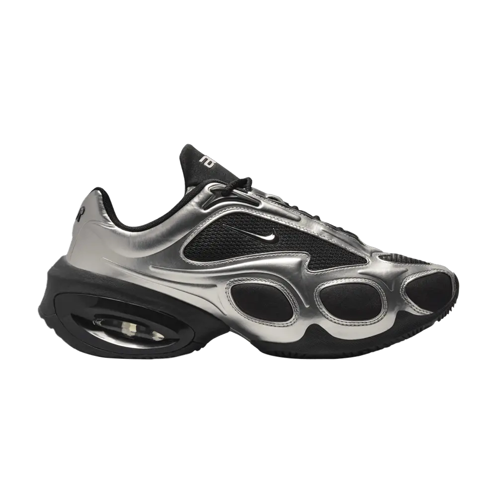 Nike Women's Air Max Muse 'Black-Metallic Silver' Female Fit Training Shoes (Women's Sizes), Black/Metallic Silver, Style FV1920-001