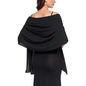 Women Shawl Wraps for Evening Dresses, Wedding Shawls Chiffon Scarf Wrap ScarvesGift.