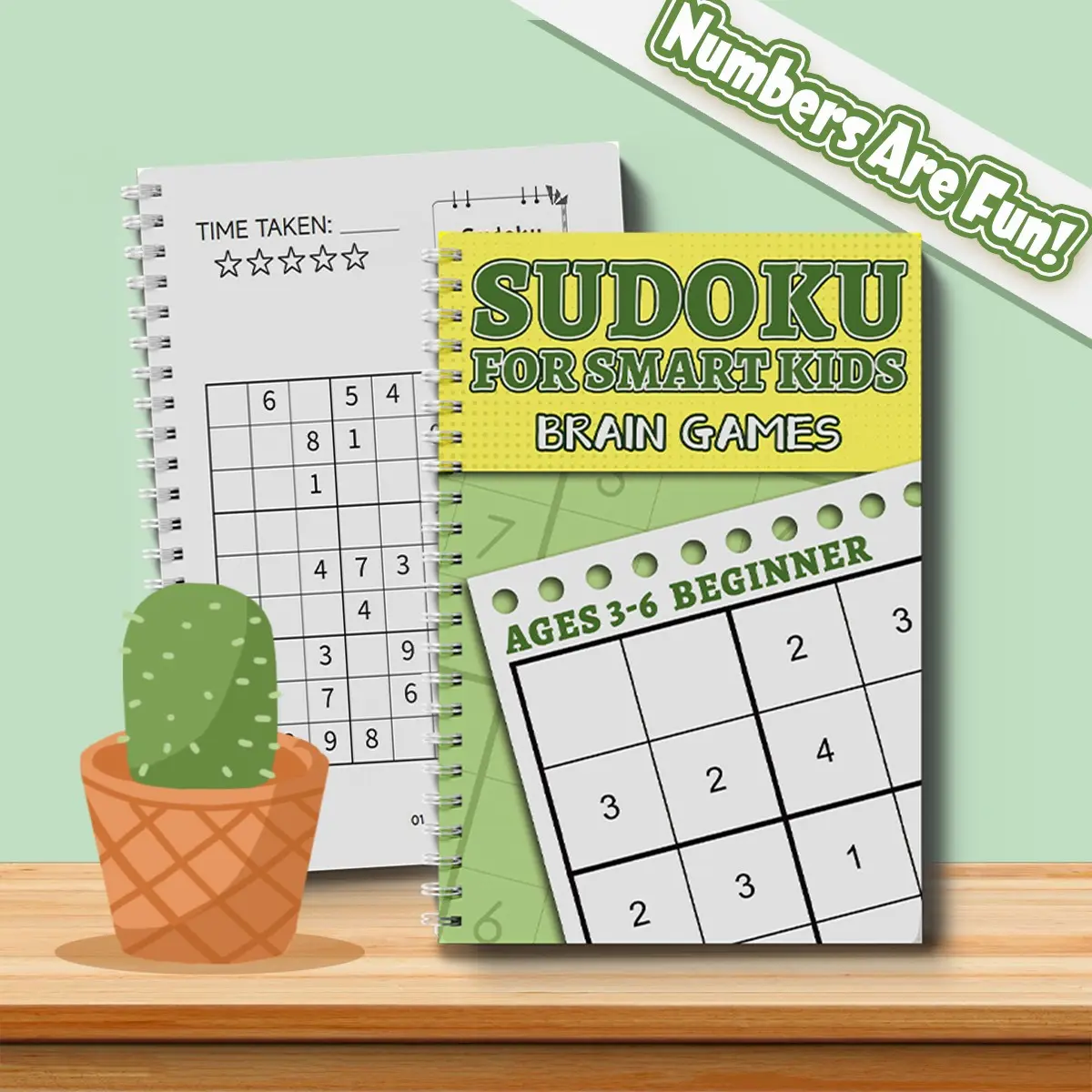 Kids Sudoku Activity Workbook – Number Grid Puzzles to Boost Focus and Thinking Skills