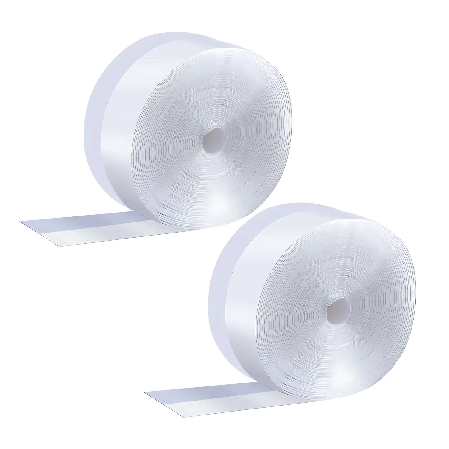 16.4Ft Door Weather Stripping, (1.38in Width) Weather Stripping Door Draft Stopper Adhesive Seal Strip Anti Draft Insulation Tape for Doors Windows and Shower Doors