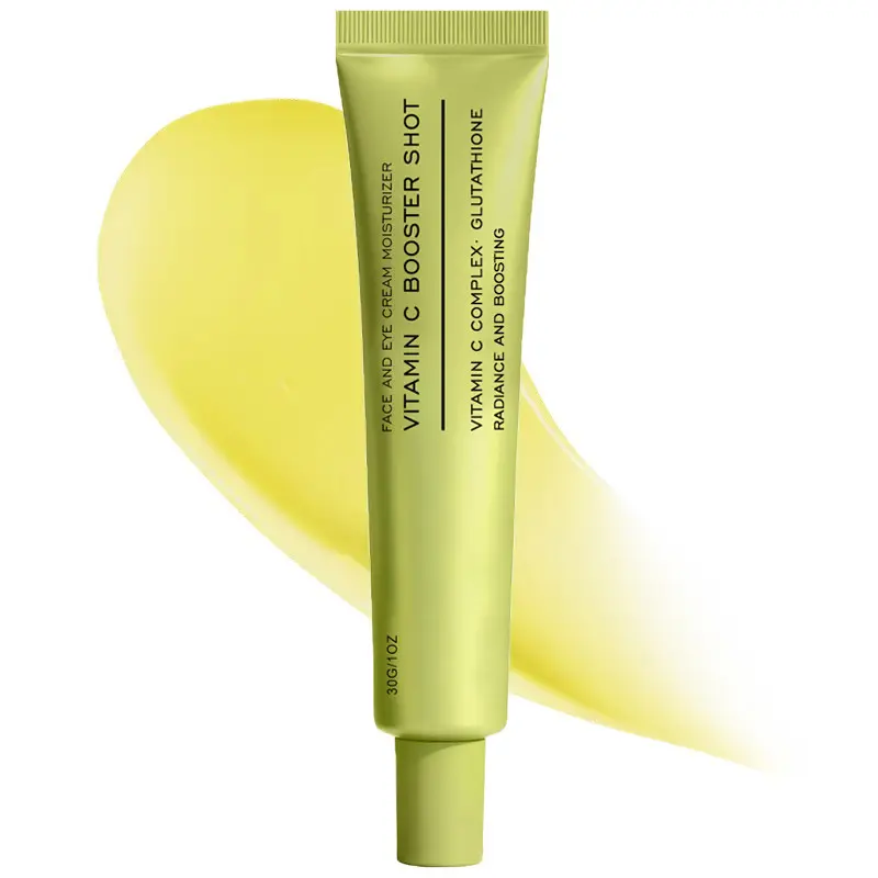 Vitamin C Booster Shot Brightening Solution Facial Serum, Pure Vitamin C + Glutathione for Bright, Healthy Skin Glow, Radiance, 1.01 fl oz