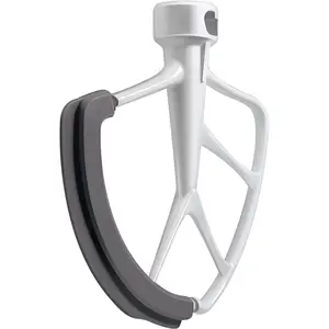 6 Quart Flex Edge Beater for KitchenAid Bowl-Lift Stand Mixers, Paddle Attachment Mixer Accessory