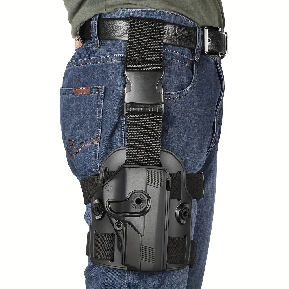 Imi Right-Hand Quick Draw Holster, Compatible with G17/g19/m1911/px4, Nylon, Belt Accessory, Replacement Parts, Abs Material