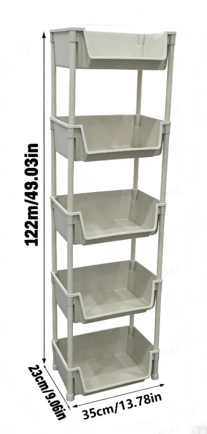 #Multifunctional Multi-Layer Plastic Storage Cartwith Wheels, Layered Shelf Organizer for Bedroom Bathroom Living Room, AdjustableStanding Shelf Suction Cup Sponge Holder for Kitchen Sink  semiannual  sale 2025 easy install kit glove clip cas oz sce
