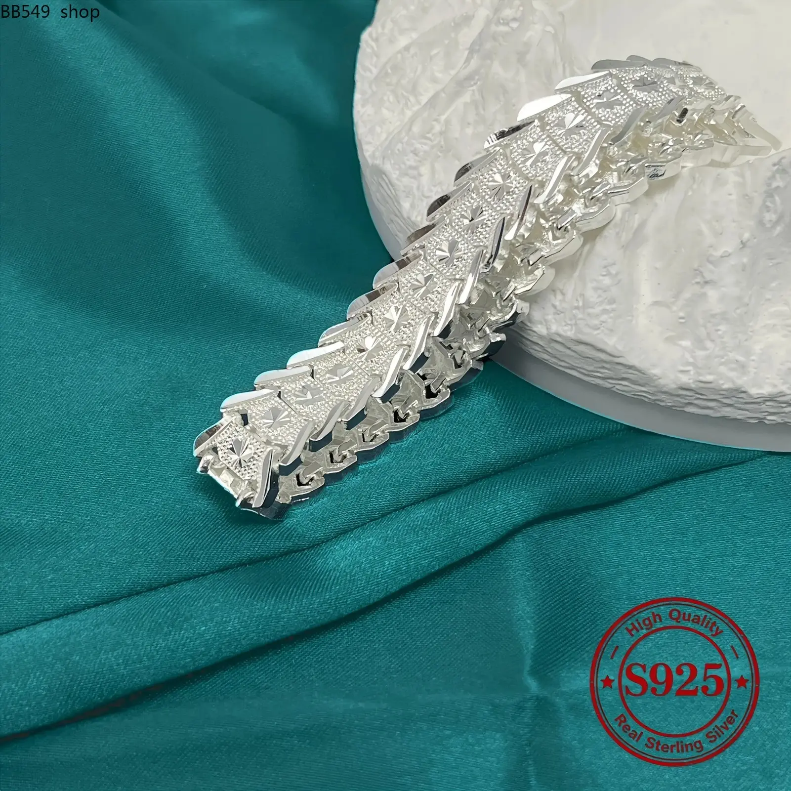 Silver Plated Copper Creative 12mm Coin Wide Bracelet - simple and elegant - Allergy-proof - perfect for everyday wear and parties - the perfect fashion jewelry gift bangle healing  jewelry