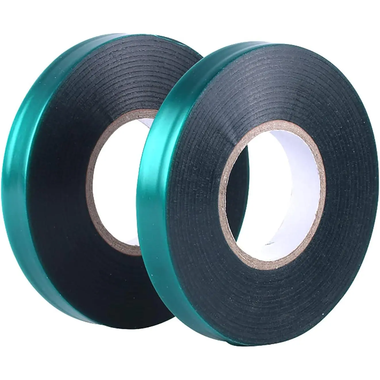 2 Rolls Stretch Tie Tape Garden Tie Green Thick  Ribbon for Indoor Outdoor Patio  Tree, Branches, Climbing Planters, , 0.5 Inch Wide by 150  Long