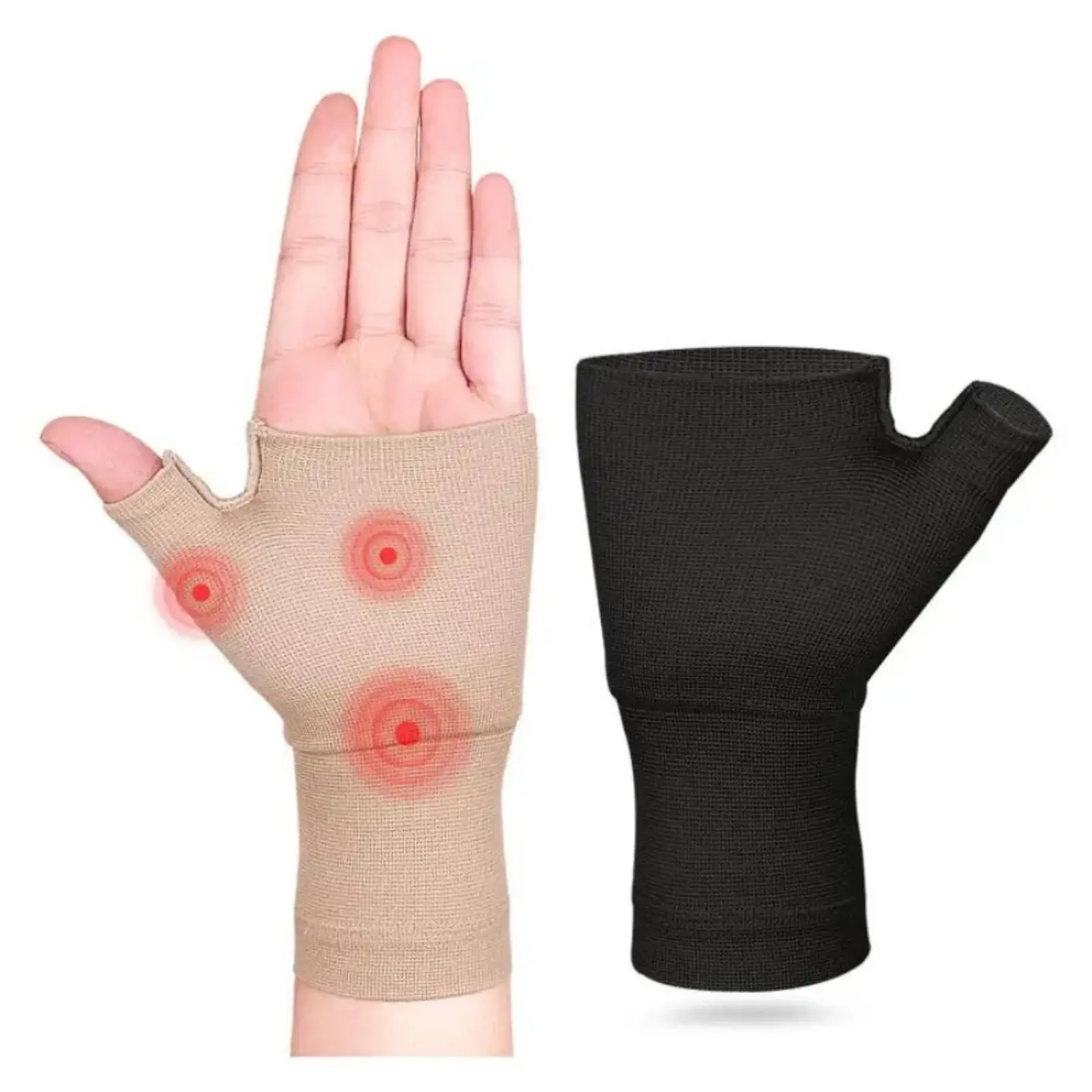 Lightweight Breathable Wrist & Thumb Support Brace – Compression Sleeve for Joint Pain, Tendonitis, Sprain & Arthritis Relief, Sports Workout Stabilizer for Hand & Wrist Protection