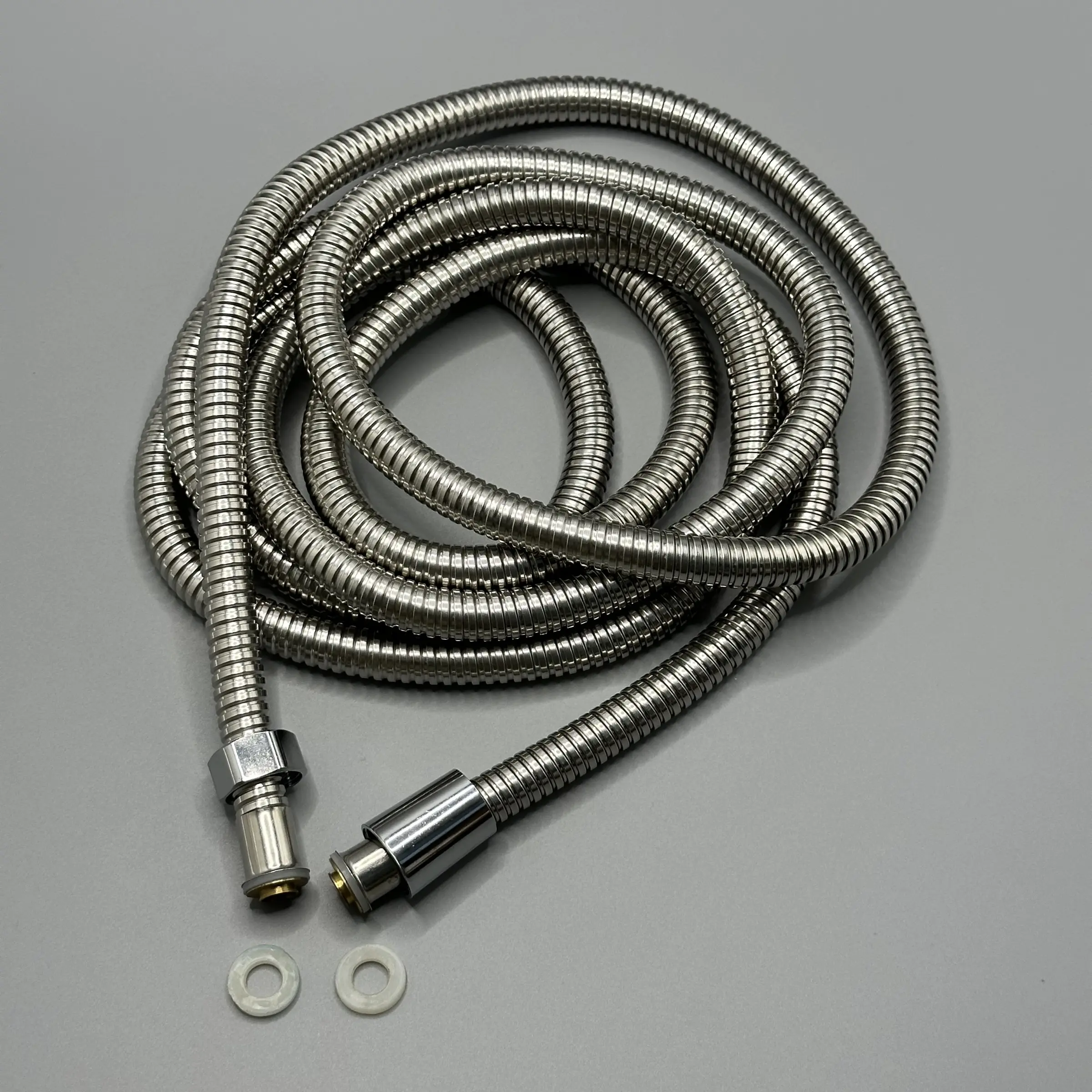 3m Stainless Steel Shower Hose, Durable Flexible Water Supply Line, Ideal for Bathroom & Kitchen Use, Easy Installation, Long-Lasting Quality
