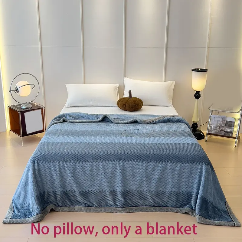 New Fashion Blanket, Comfortable and Warm, Non-Shedding, Ideal for Living Room, Bedroom, Office, Cozy Indoor Use
