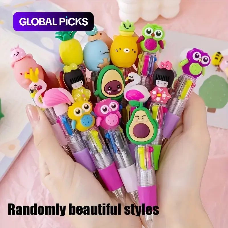 5/15/30-Pack Multicolored Novelty Ballpoint Pen Set, Funny Teacher Pens, Aesthetic Humorous Designs, for Party Favors, Classroom Rewards, Birthday Gifts & Office Stationery Supplies (Random Styles) #GLOBAL PICKS
