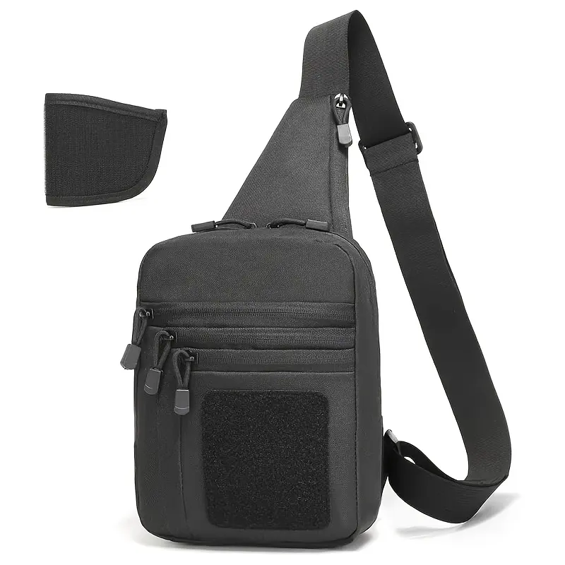 Concealed Carry Pistol Holster Bag – Range Bag, Chest Pack, and Tactical Crossbody Sling Bag