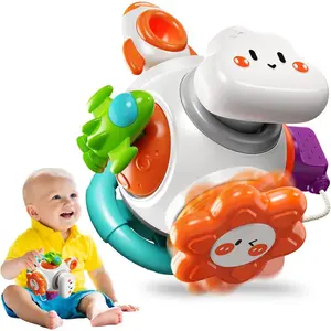 Montessori Sensory Toys for Toddlers, Activity Busy Cube for 18 Months 2 3 Year Old Boy Girl, Travel Plane Cars Learning Educational Toys for Baby Toddler Birthday Giftsfidget toys