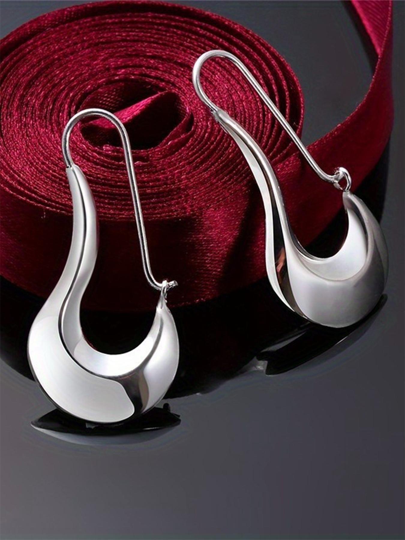 Women's Fashionable Geometric Design Dangle Earrings, Jewelry Gifts for Anniversary, Wedding and Party, Classic Fashion Accessories for Daily Wear, High Quality Earrings, Trendy Jewelry