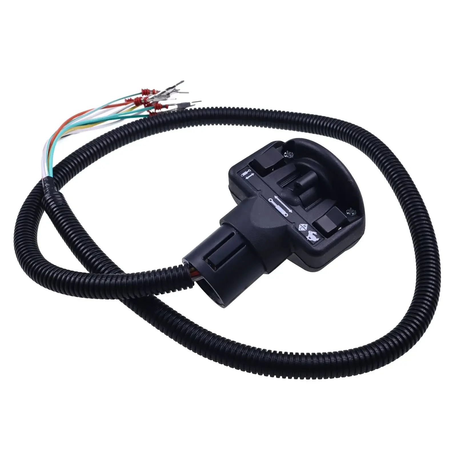 FridayParts Right Auxiliary Four Switch Handle 6680418 for Bobcat 751 753 763 773 863 864 S510 S630 S205 T140 T180