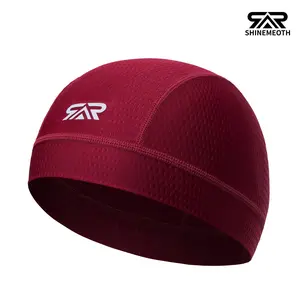 Shinemeoth Ultra Soft Mesh Cycling Cap, Skin-Friendly Helmet Liner, Durable Non-Fading Cool Hat, Comfortable Riding Accessory
