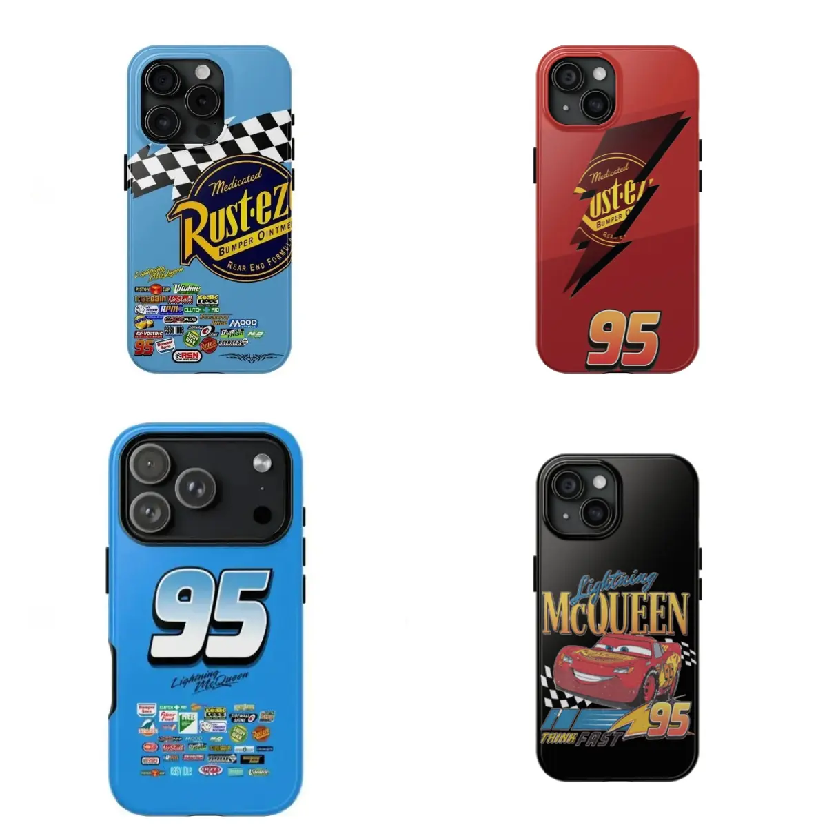 Lighting Mcqueen, Cars Movie phone Cases For iPhone 12-17 Promax Pro Plus & Samsung Galaxy S22-S26 Ultra Plus,Perfect for Her/Him fashionable gift