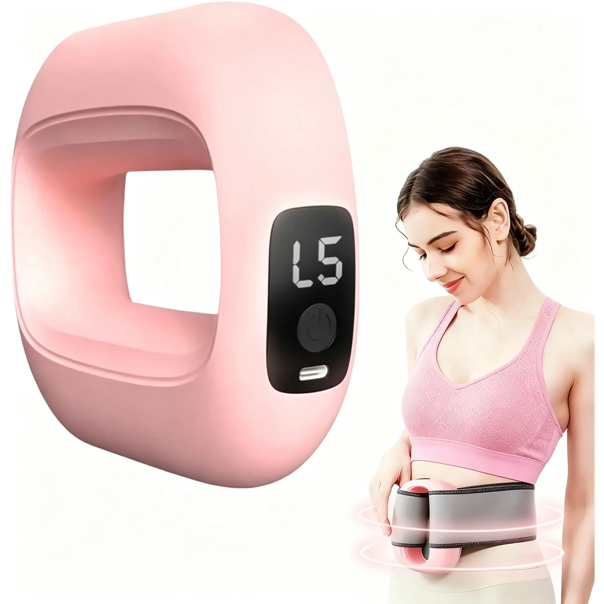 2026 Portable Vibrations Cordless Vibration for Whole Body - 8 Speed Levels Neck & Shoulder Muscle Relief Deep Tissue Percussive Massager for Relaxation Pink & Blue machine adjustment gear
