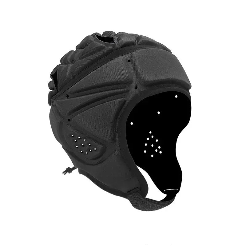 Youth Adjustable Headguard Protective Gear - Shock-Absorbing Soft Half Helmet, Impact-Resistant Goalie Mask for Flag Football, Soccer Training, Goalie Mask Protective Gear, Half Helmet Protective Gear, Impact Protective Gear