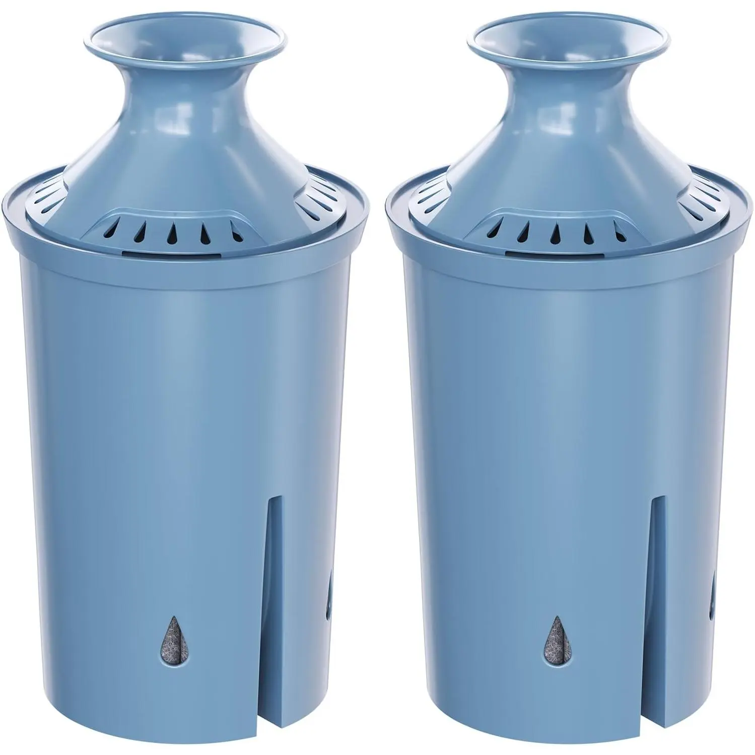 2-Pack Brita Water Filter Replacements for Brita Water Pitchers and Dispensers, Pleated Filter Technology, NSF/ANSI 53 & 42 Certified, Reduces Lead, Chlorine, Heavy Metals, Lasts 6 Months, 120 gal Capacity