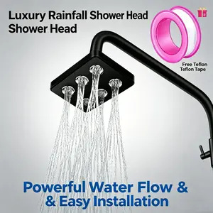 360° Rotating Pressure Shower Head, Handheld Bathroom Shower Spray, Enhanced Bathing Experience, Home Use, Durable Design, Adjustable Shower Head