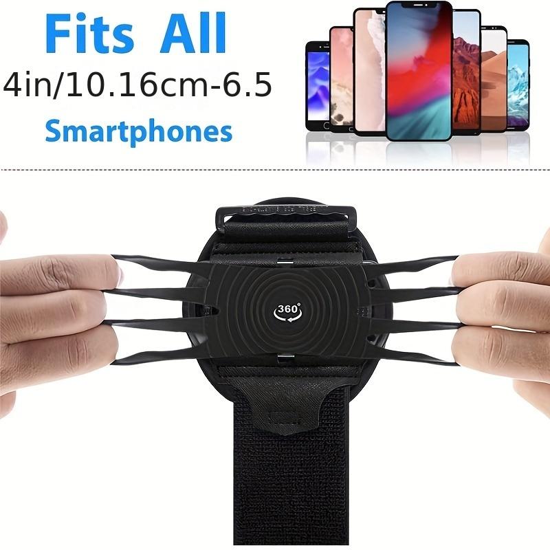 Adjustable Wrist Phone Holder, 360° Rotatable Wrist Phone Armband, Detachable Wrist Phone Holder for Running, Fitness, Outdoor Sports, Jogging Equipment