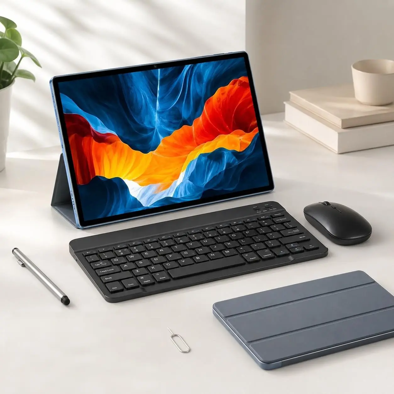 10.1 Inch Android Tablet PC, 3gb RAM, 32GB Storage, Keyboard, Case, Mouse, Touch Pen, Dual Camera, Multi-Use