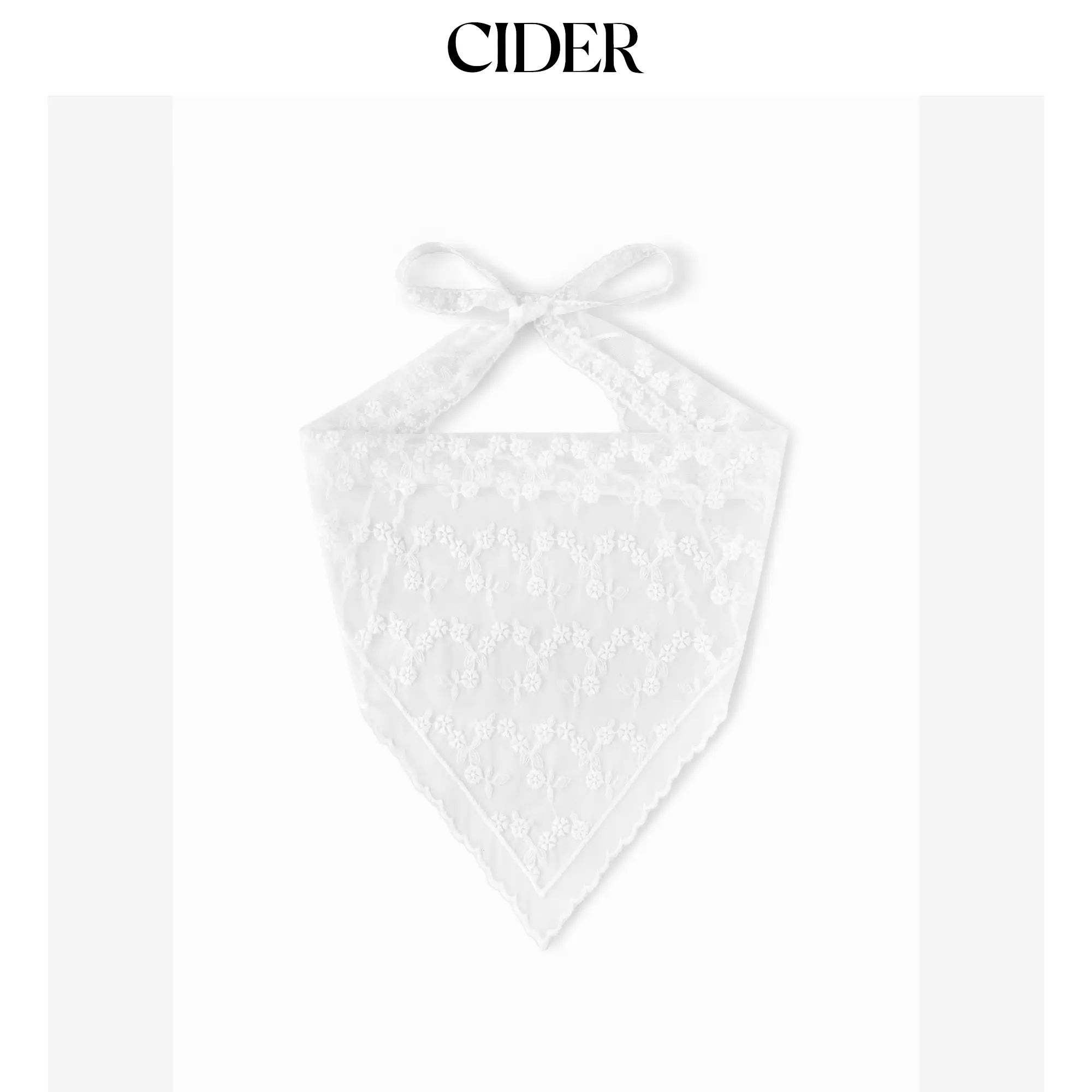 Cider FLORAL LACE HEADSCARF