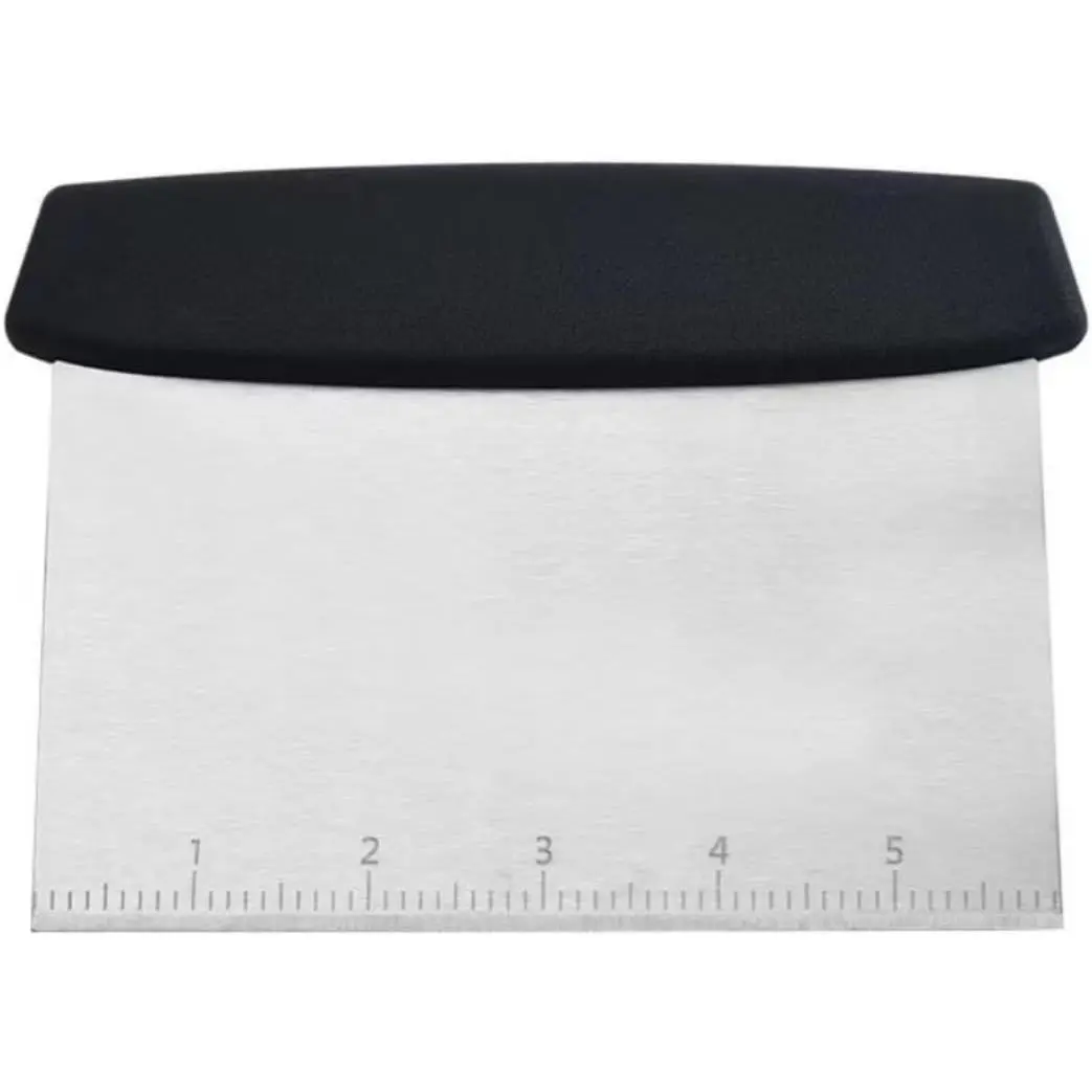 Bench Scraper, Stainless Steel  Scraper Tool,Dough Scraper and Pastry  With Scale,  Baking Supplies Kitchen Gadgets