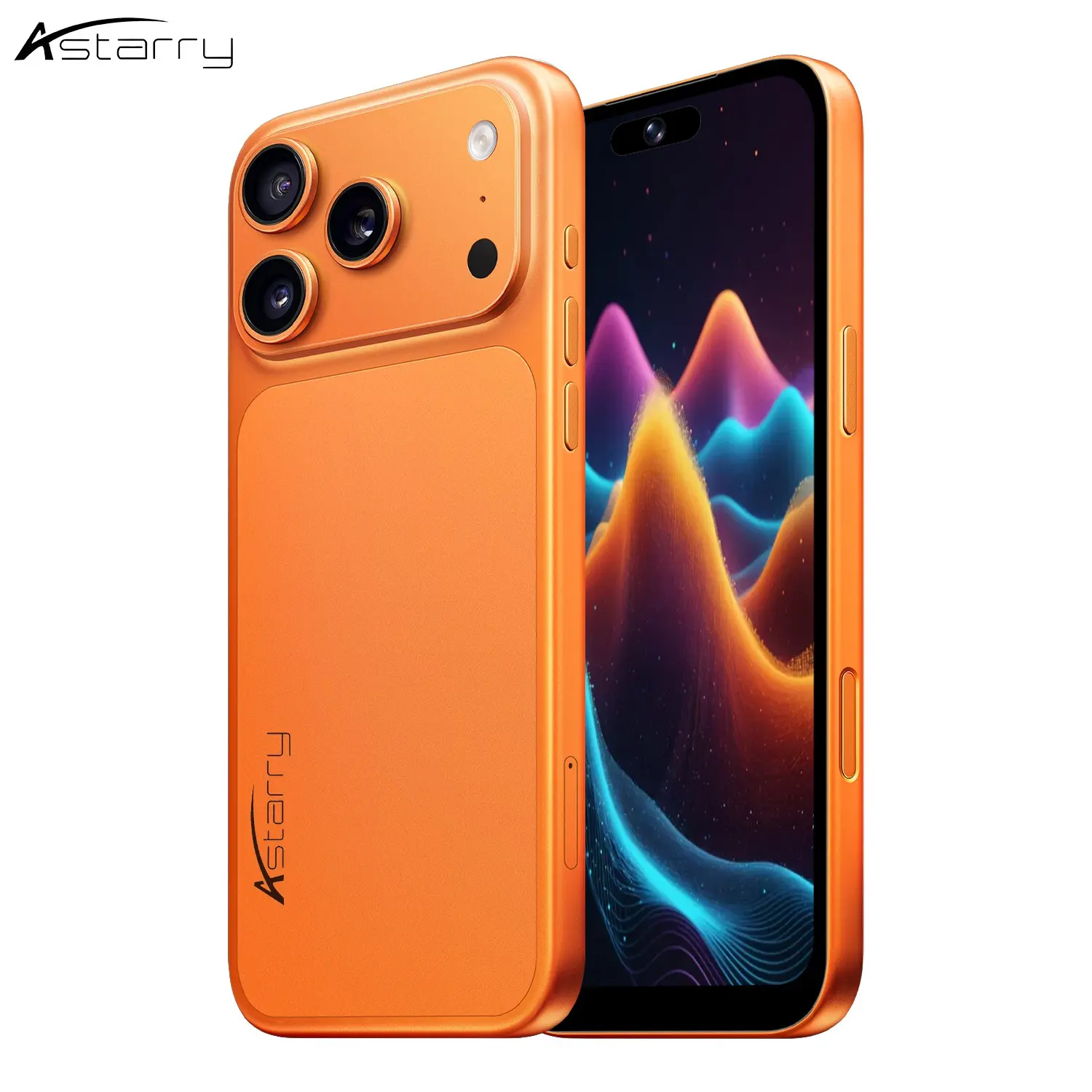Astarry-17 Pro Max Smartphone Mobile, Smart Touchscreen Phone, Dual Sim 4g, 6.75-Inch Screen, Face Recognition, 3gb+32GB RAM, Android 12, Bluetooth-compatible WiFi GPS, 4100mah Battery