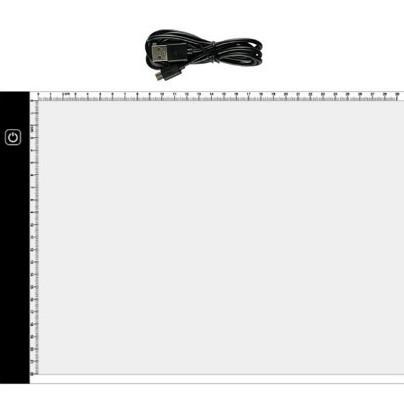 Copy Table LED Tracing Table Children's Handwritten Report Drawing Sketch Translucent Table Drawing Board A3 A4 A5 Three-Level Dimming