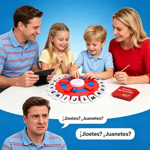 Text Game Toy, Family Board Game, Timed Battle Game, Quiz Game, Brain Teaser, Parent-Child Interaction, All Ages, Party Game, No Battery