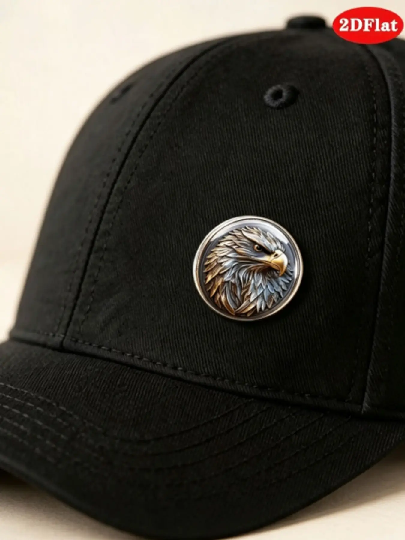 Vintage Eagle Brooch for Men, Metal Badge Accessory, Suit Jacket Pin, Unique Decorative Lapel Pin, Stylish Fashion Jewelry