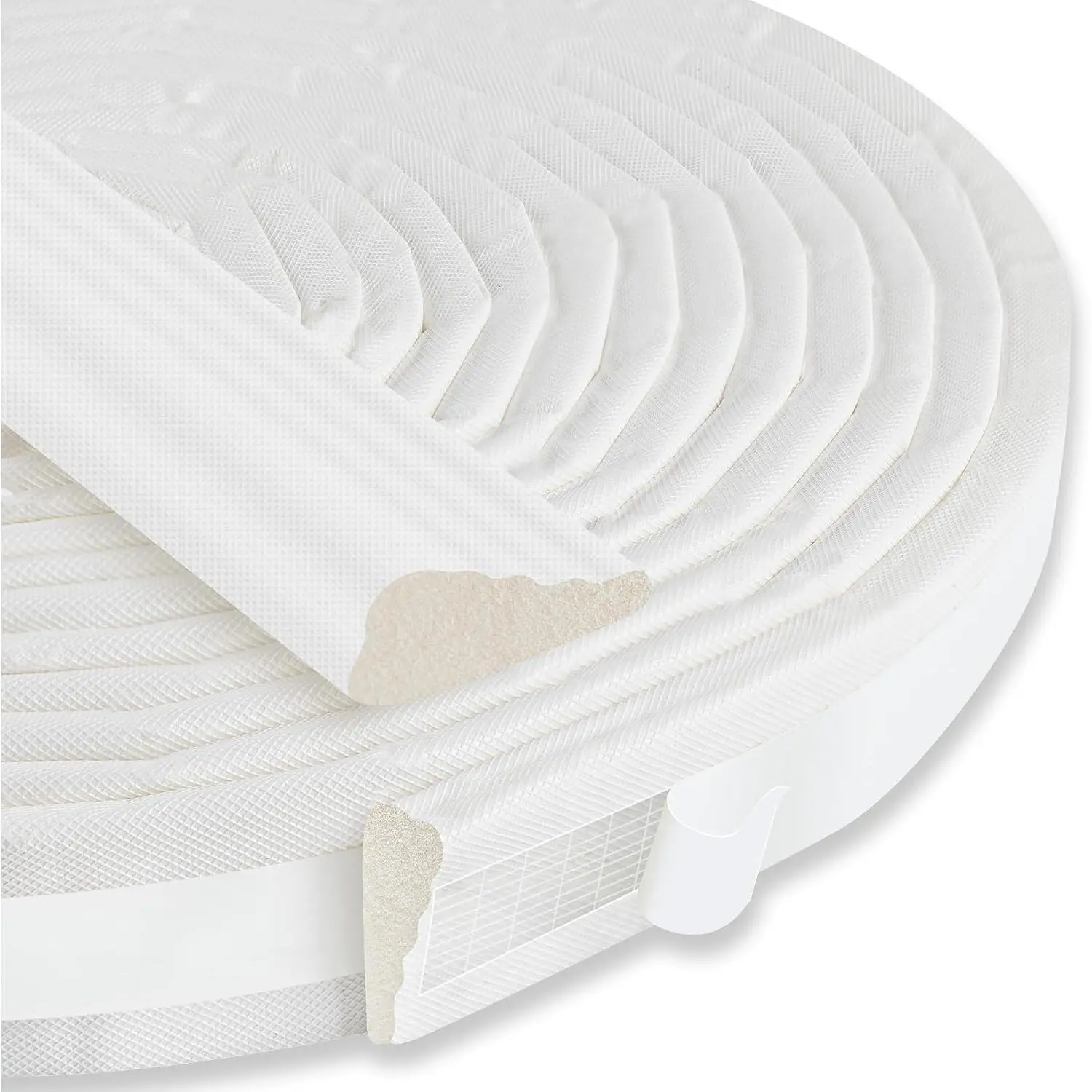 236" Wedge-Shaped  Window Seal Strip, Door Weather Stripping, Soundproof Front Door Frame Seal, Self-Adhesive Winter Insulation for Doors & Windows, Draft Stopper Gap Filler, White
