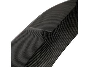 Duckbill Spoiler Wing Compatible with 2008-2014 Mercedes Benz W204 C-Class C180 C200 C250 C300 C350 C63 All Sedan Models Tail Wing Rear Trunk Lid ABS Plastic (Carbon Fiber Color)