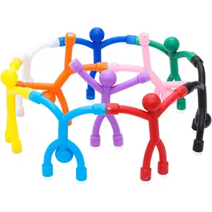10Pcs Magnetic Travel Toys, Magnets Men for Kids, Cute Magnetic People Airplane Car Toddler Travel Essential, Fridge Magnets Sensory Fidget Toys for Adults Kidsfidget toys