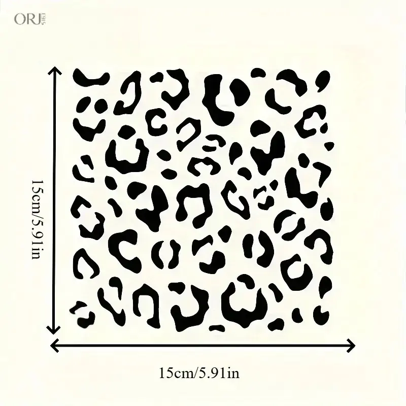 3Pcs 5.9in Water Resistant Leopard Animal Print Vinyl Stickers, Cost-Effective Easy-Apply DIY Bag Accessory Decals for Backpacks, Luggage, Handbag Fashion Charm Ornaments,acrylic,,brooklyn,stress,ball,,Multicolor,Resin,Rhinesto,stai,jesus,pe,gold,pendant,
