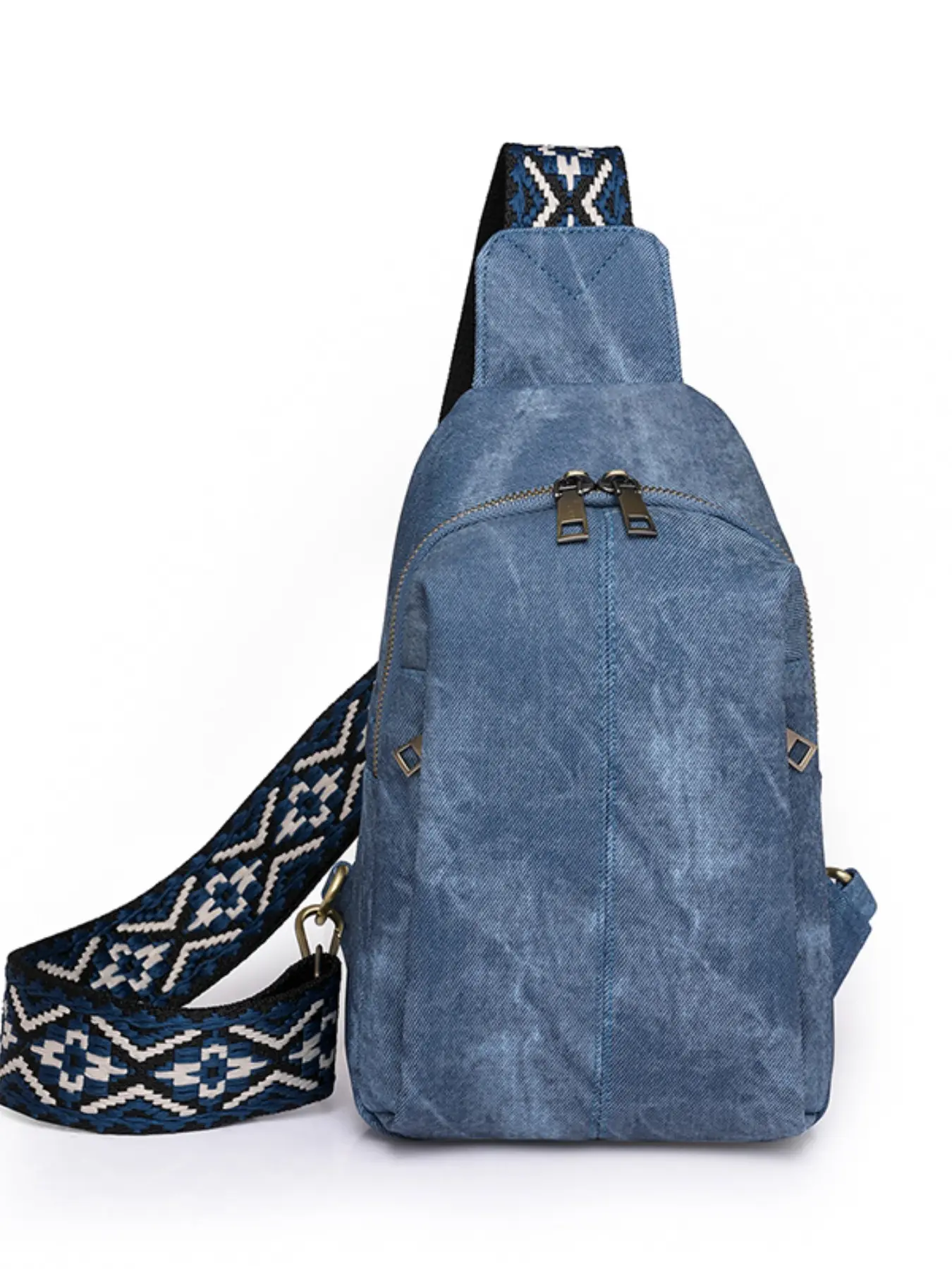 New Fashion Retro Outdoor Travel Crossbody Bag, Casual Women's Chest Bag, Stylish and Comfortable, Perfect for Daily Use