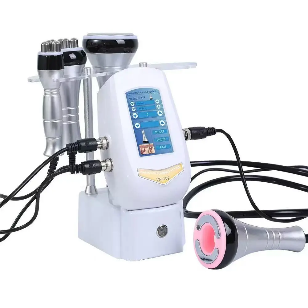 4-In-1 Home Beauty Massage Device, Multi-Functional Massage Beauty Machine, 4 Probes for Daily Skin Relaxation Care, Body Care Tool, Lw-102 Model