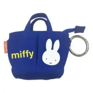 Kawaii Miffy Rabbit Coin Purse Cute Cartoon Key Case Mini Small Item Storage Bag Keychain Schoolbag Girlish  Gift