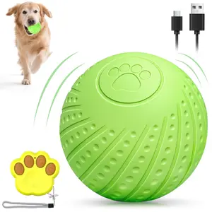 Interactive Dog Ball Toy with Remote Control - Silent, Motion-Activated, Interactive Moving & Self Moving Rolling Bouncing Dog Toy for Pet Play, Interactive Moving Balls, Self Moving Balls