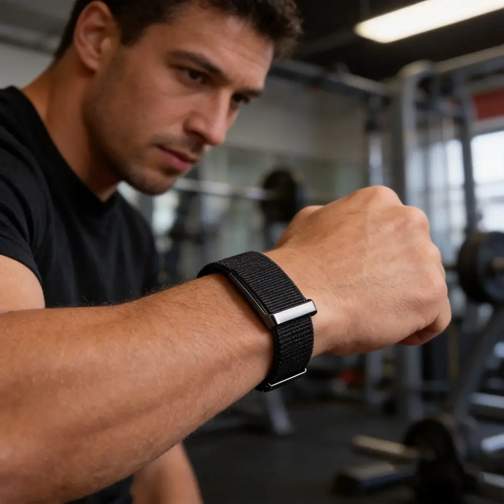Screenless Fitness Tracker with Message Reminder,Smart Bracelet with Alarm Clock Reminder ,Heart Rate Tracker,Sleeping Monitor,Blood Pressure,Calling Reminder,11+Sport Modes,Pedometer&Calories&Steps,IATM Waterproof, Compatible Android & IOS
