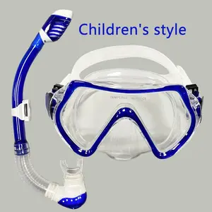 Full Dry Snorkel Mask, Scuba Diving Goggles Set, Breathing Tube Kit, Cross-Border Snorkeling Kids' Dive Gear, Essential Water Sports Equipment