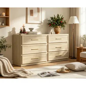 Night Stand Oversized Extra Large Nightstand Tall Bedside Side Table with 3 Drawers with Storage Modern End Table with Golden Handles Night Stands for Bedroom Sofa Couch Office