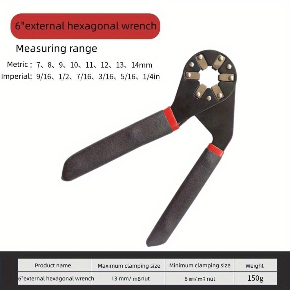 Bionic Adjustable Wrench 14 In 1 Multifunctional with Anti-slip Handle Portable Tool for Car Bicycle Repair Gifts