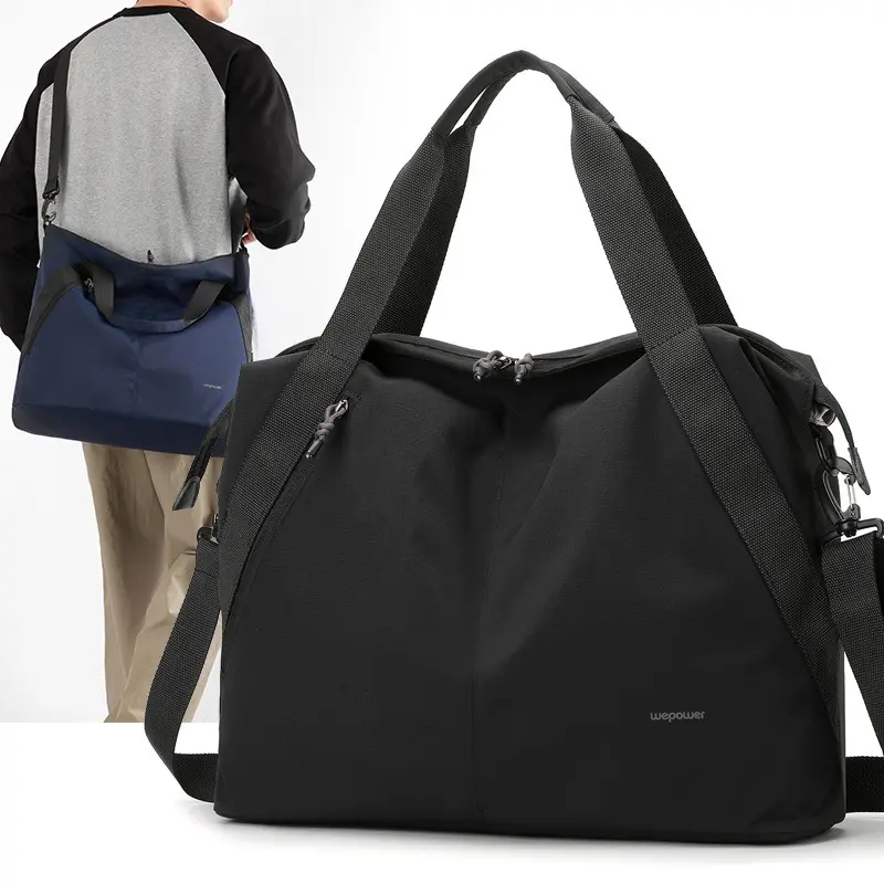 New large-capacity short-distance travel business light messenger bag simple commuting shoulder bag