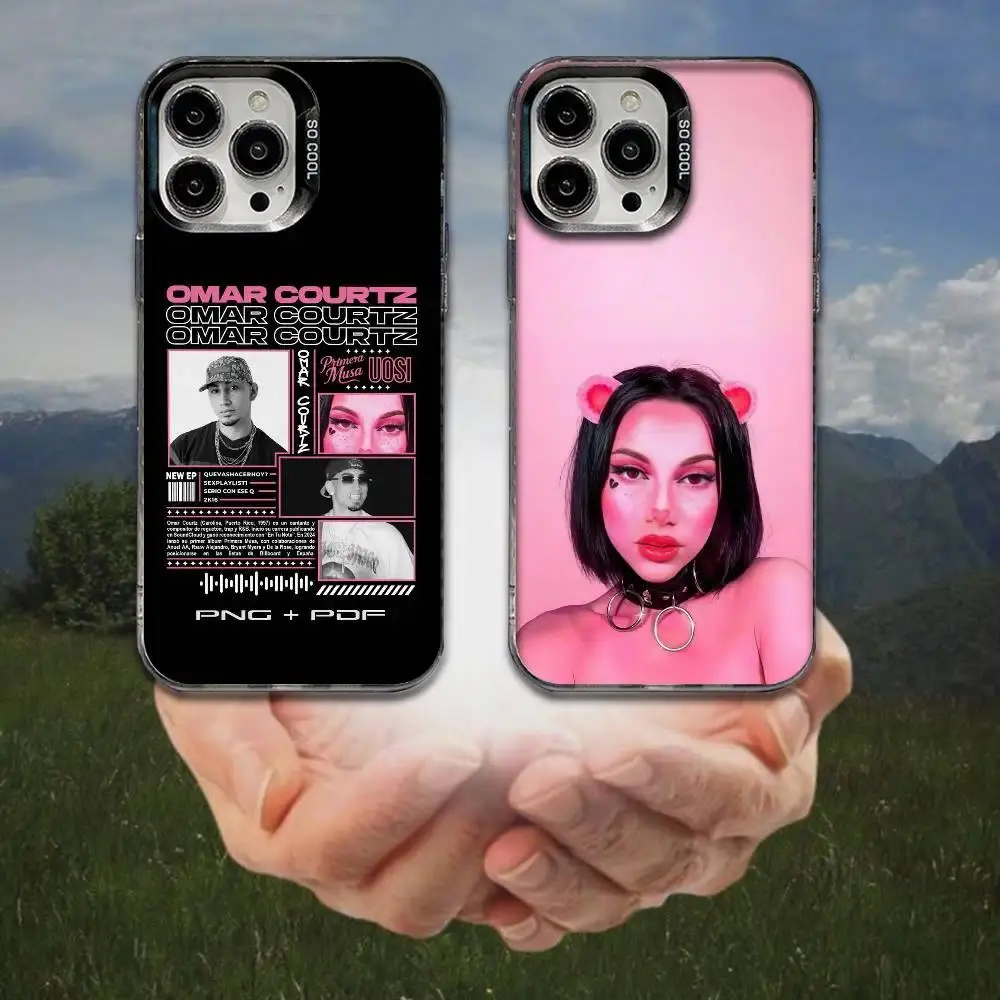 Omar Courtz Primera Musa Phone Case For iPhone17, 16,15,14,13,12,11,8,7,Pro,Max,Plus,Mini,XS,SE Anti Fall Black Matte Hard