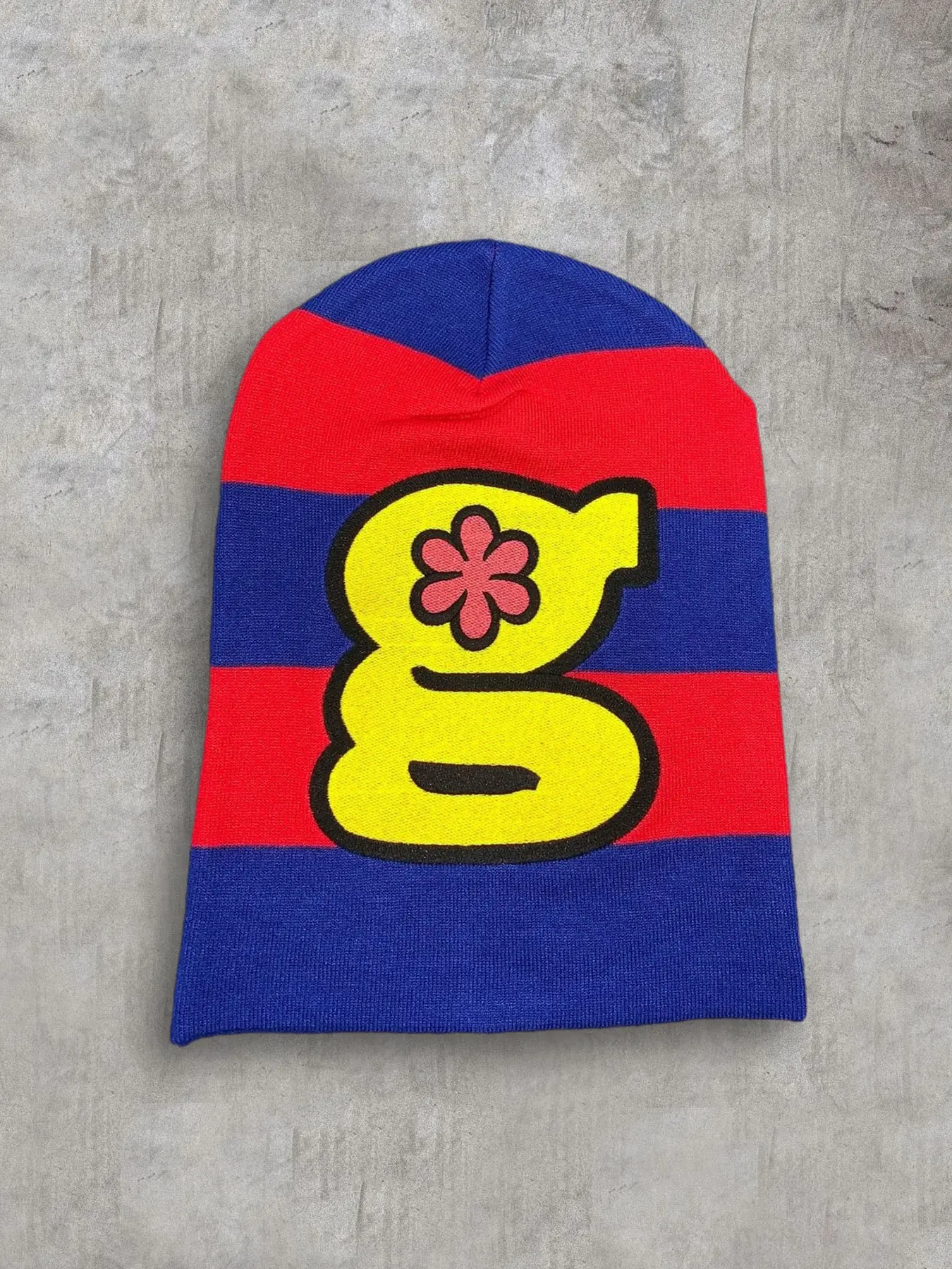 Customized Long-Hemmed Hip-Hop Letter Embroidered Knit Beanie for Men and Women, Autumn & Winter Cold Weather Headwear