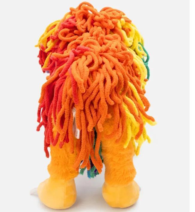 in stock 25cm Yarnaby Plush Nightmares Critters Plush Toy Animal Figure Yarnaby Colorful Lion Ornaments CollectiblesCustomDollTo