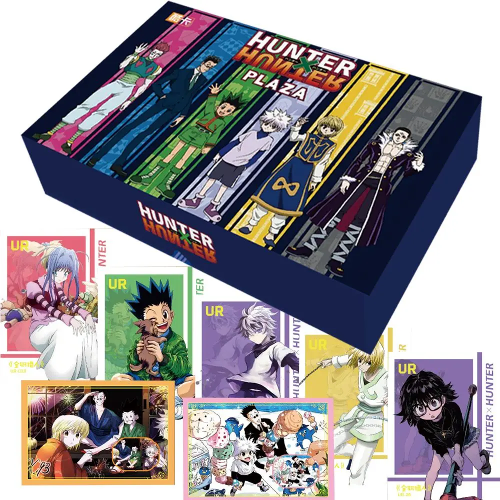 2026 Hot Hunter X Hunter Anime Original Trading Cards Set, Hisoka & Killua Zoldyck Youth Comics Character Creative Peripherals Gift (Toys & Hobbies - Classic & Novelty Toys)